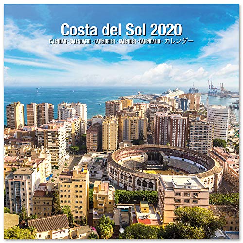 ERIK® Costa del Sol Wandkalender/Broschürenkalender 2020 30x30cm (aufgeklappt 30x60cm im Hochformat) von ERIK