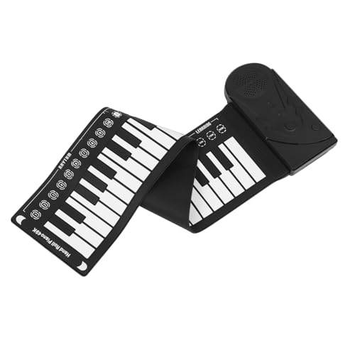 ERINGOGO 1 Satz Tragbares Elektronisches Klavier Roll-up-musikklavier Handgerollte Klaviere Klappklavier Mit Tastatur Digitales Klavier Tastenklavier Tragbares Klavier Abs Schwarz ERINGOGO 1 Satz Tragbares Elektronisches Klavier Roll-up-musikklavier Handgerollte Klaviere Klappklavier Mit Tastatur Digitales Klavier Tastenklavier Tragbares Klavier Abs Schwarz von ERINGOGO