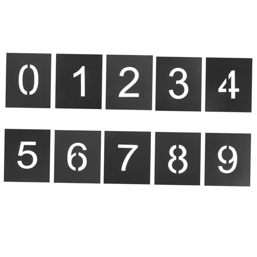 ERINGOGO 1 Set Digital Signage Nummernetiketten Nummernschablonen Vorlagen Türnummern Etiketten Hausabdeckungen Nummernschablonen Zum Bemalen Von Außenadressen Vinyl Nummernaufkleber ERINGOGO 1 Set Digital Signage Nummernetiketten Nummernschablonen Vorlagen Türnummern Etiketten Hausabdeckungen Nummernschablonen Zum Bemalen Von Außenadressen Vinyl Nummernaufkleber von ERINGOGO