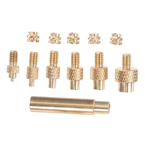 ERINGOGO 1 Set Druckerzubehör Heat Set Insert Tips Lötkolbenspitzen Gewindeeinsätze Heat Insert Gewindeeinsatz Presse Gewindeeinsätze Heated Insert Tool Kit Kupfer Golden ERINGOGO 1 Set Druckerzubehör Heat Set Insert Tips Lötkolbenspitzen Gewindeeinsätze Heat Insert Gewindeeinsatz Presse Gewindeeinsätze Heated Insert Tool Kit Kupfer Golden von ERINGOGO