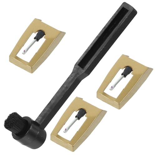 ERINGOGO 1Satz Nadeln Mit Reinigungsbürste Ersatznadeln Für Vinyl Hochwertige Phonographennadeln Für Schallplatten ERINGOGO 1Satz Nadeln Mit Reinigungsbürste Ersatznadeln Für Vinyl Hochwertige Phonographennadeln Für Schallplatten von ERINGOGO