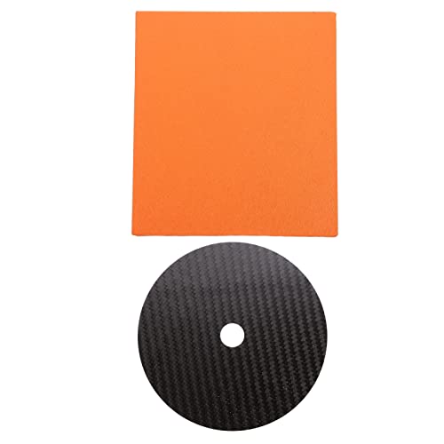 ERINGOGO 1Stück Kohlefaser CD Matte Ultra Dünnes Tuning Pad für Optimale CD Wiedergabe Minimiert Vibrationen und Resonanzen Schützt Ihre für Musikliebhaber ERINGOGO 1Stück Kohlefaser CD Matte Ultra Dünnes Tuning Pad für Optimale CD Wiedergabe Minimiert Vibrationen und Resonanzen Schützt Ihre für Musikliebhaber von ERINGOGO
