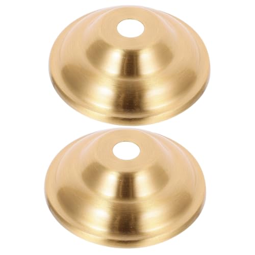 ERINGOGO 2 Stück Metallabdeckung Anhängerlampe Befestigung Halter Abschluss Deckenleuchten Hanglampen Leuchte Hängen Hängend Essen Lampensockel Aus Metall Leichtes Messing Golden ERINGOGO 2 Stück Metallabdeckung Anhängerlampe Befestigung Halter Abschluss Deckenleuchten Hanglampen Leuchte Hängen Hängend Essen Lampensockel Aus Metall Leichtes Messing Golden von ERINGOGO