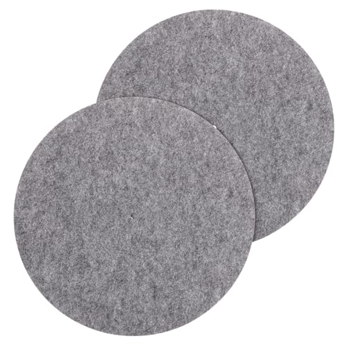ERINGOGO 2 Stück Rekordmatte Vinyl-Schallplatten-Rutschmatte Schutzmatte für Schallplatten plattenspieler aufzeichnungsblock Plattenspieler Zubehör Vinyl-Recorder-Filzmatte gefühlt Grau ERINGOGO 2 Stück Rekordmatte Vinyl-Schallplatten-Rutschmatte Schutzmatte für Schallplatten plattenspieler aufzeichnungsblock Plattenspieler Zubehör Vinyl-Recorder-Filzmatte gefühlt Grau von ERINGOGO