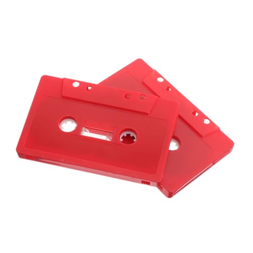 ERINGOGO 2 Stück Retro-kassette Kassettenband Dekorationsbänder Musikkassetten- Farbige Kassetten Tonband- Partydekorationen Zum Thema Musik Partyzubehör Plastik Rot ERINGOGO 2 Stück Retro-kassette Kassettenband Dekorationsbänder Musikkassetten- Farbige Kassetten Tonband- Partydekorationen Zum Thema Musik Partyzubehör Plastik Rot von ERINGOGO