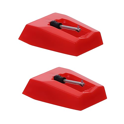 ERINGOGO 2 Stück Stift Player -player -nadel Kohlenstoff Abspielgerät Drehscheibe Vinyl Plattenspieler-nadeln Plattenspielernadeln Ersatz Für Diamant Schallplattennadel Aluminium Rot ERINGOGO 2 Stück Stift Player -player -nadel Kohlenstoff Abspielgerät Drehscheibe Vinyl Plattenspieler-nadeln Plattenspielernadeln Ersatz Für Diamant Schallplattennadel Aluminium Rot von ERINGOGO