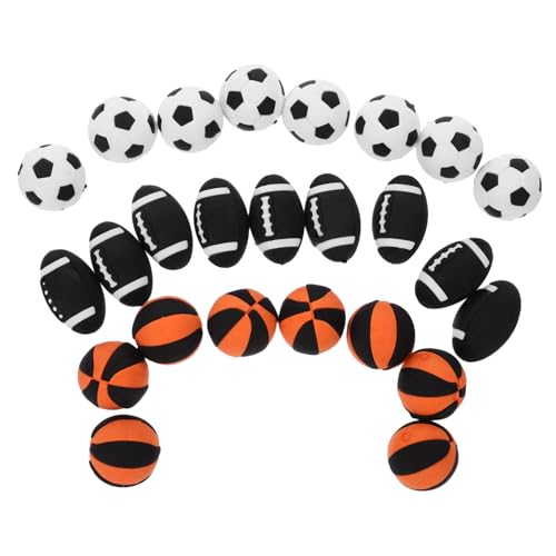 ERINGOGO 25Stücke Radiergummis Fußball Basketball Rugby Kreative Kinderfreundliche Radiergummis für Schule und Freizeit Langlebig ERINGOGO 25Stücke Radiergummis Fußball Basketball Rugby Kreative Kinderfreundliche Radiergummis für Schule und Freizeit Langlebig von ERINGOGO