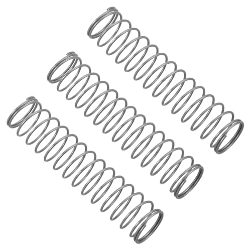 ERINGOGO 3 Stück Trompetenflachfeder trompeten zubehör Trompeten Federn Robuste Trompetenfedern Blasinstrumente Reparatur Ventilfedern Instrumententeile trompete ersatzteile Metall Silver von ERINGOGO