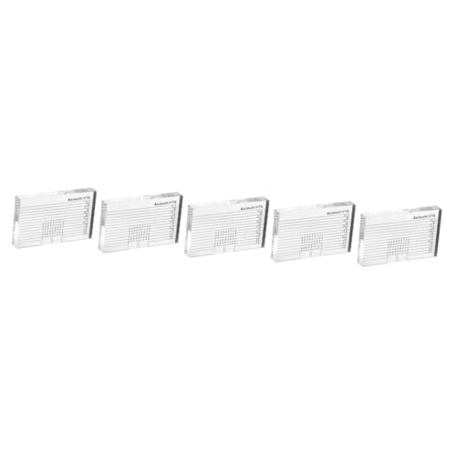 ERINGOGO 5 Stück -Messung aufzeichnen Ausrichtung Rekord -Kraftskala Plattenspieler-Stift -Werkzeug Drehteller Winkelmesser Plattform für Plattformplattform Acryl Transparent ERINGOGO 5 Stück -Messung aufzeichnen Ausrichtung Rekord -Kraftskala Plattenspieler-Stift -Werkzeug Drehteller Winkelmesser Plattform für Plattformplattform Acryl Transparent von ERINGOGO
