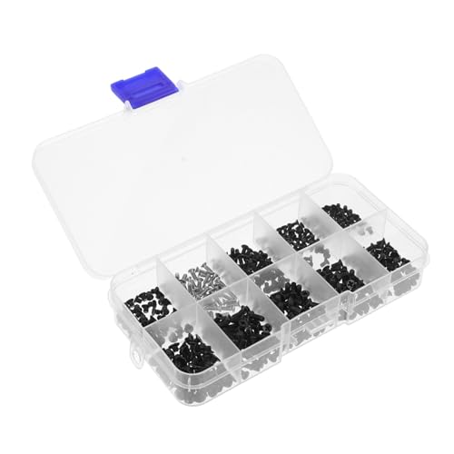 ERINGOGO 500 Stück Laptop-Schrauben Computerreparaturschrauben Minischraube Akkuschrauber Schraubenmutter kleines Schraubenset Computerteile Laptop-Computer Möbelschrauben Rostfreier Stahl ERINGOGO 500 Stück Laptop-Schrauben Computerreparaturschrauben Minischraube Akkuschrauber Schraubenmutter kleines Schraubenset Computerteile Laptop-Computer Möbelschrauben Rostfreier Stahl von ERINGOGO