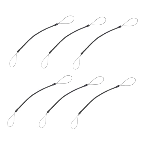 ERINGOGO 6 Stück Handyriemen Stiftband ausziehbar Stiftleine einziehbare Riemen für Tablet-Stifte Stift-Lanyard elastischer Lanyard Mini-Lanyard Lanyard-Schlaufe Tablet-Gurt Plastik Schwarz ERINGOGO 6 Stück Handyriemen Stiftband ausziehbar Stiftleine einziehbare Riemen für Tablet-Stifte Stift-Lanyard elastischer Lanyard Mini-Lanyard Lanyard-Schlaufe Tablet-Gurt Plastik Schwarz von ERINGOGO