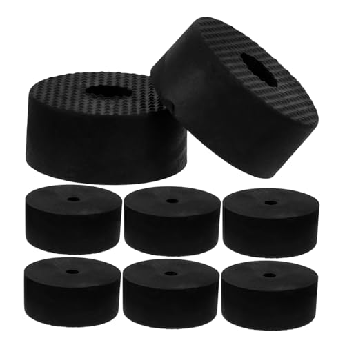 ERINGOGO 8 Stück Lautsprechermatte Dämpfen Fuß Plattenspieler Isolationsbasis Lautsprecherfüße Subwoofer-isolationspad Fit Lautsprecherspitzen Isolierung Gummi Black ERINGOGO 8 Stück Lautsprechermatte Dämpfen Fuß Plattenspieler Isolationsbasis Lautsprecherfüße Subwoofer-isolationspad Fit Lautsprecherspitzen Isolierung Gummi Black von ERINGOGO