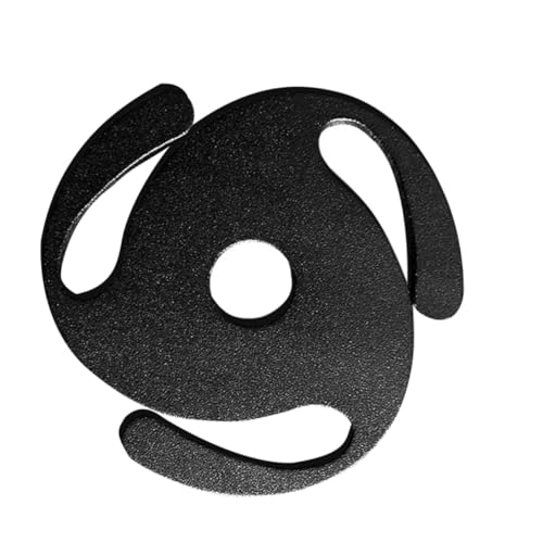 ERINGOGO Aufnahmeadapter Aufzeichnungen Drehscheibe Vinyl Schallplattenadapter Plattenspieler-rpm-adapter Adapterteile Aufzeichnen Adapter Aufnehmen Aluminium Black von ERINGOGO