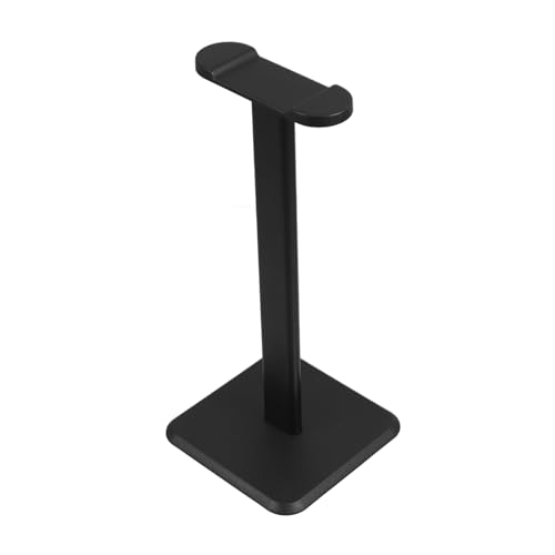 ERINGOGO Kopfhörerständer einstellbar Ohr Halterhalterung Aluminium-Headset Stand Kopfhörer Zubehör Steht für Anzeige Tisch-Headset-Ständer Headset-Rack Abs Black von ERINGOGO