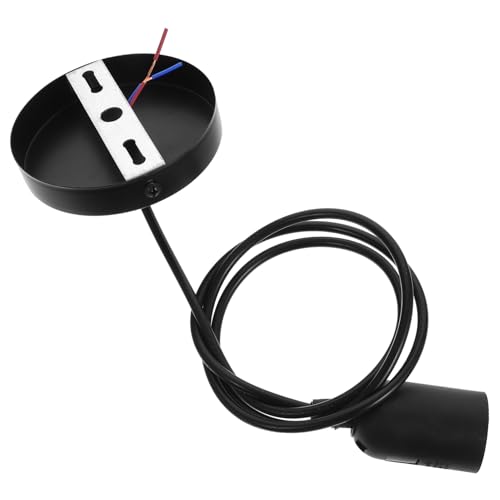 ERINGOGO Lampenfassung Hängelampe Vintage Deckenleuchte Kabel zu Installieren für Wohnzimmer Esszimmer Büro Stilvolles Design und Hohe Haltbarkeit ERINGOGO Lampenfassung Hängelampe Vintage Deckenleuchte Kabel zu Installieren für Wohnzimmer Esszimmer Büro Stilvolles Design und Hohe Haltbarkeit von ERINGOGO