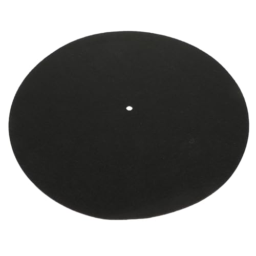 ERINGOGO Plattenspielermatte aus Filz Antistatische Schutzmatte für Vinyl Schallplatten Verbesserte Klangqualität und Kratzschutz Kompatibel mit Plattenspielern ERINGOGO Plattenspielermatte aus Filz Antistatische Schutzmatte für Vinyl Schallplatten Verbesserte Klangqualität und Kratzschutz Kompatibel mit Plattenspielern von ERINGOGO
