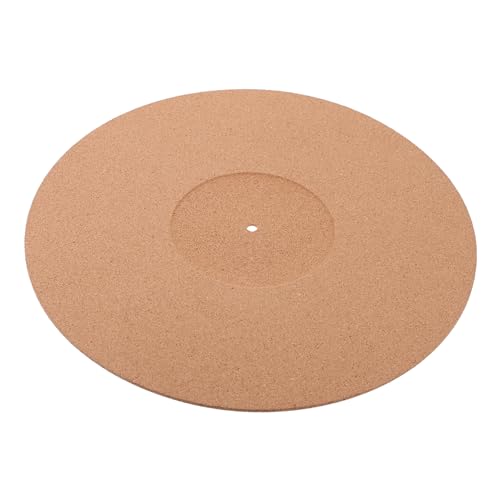 ERINGOGO Vinyl-Spielermatte Plattenschutzmatte Vinylmatte Matte für Aufzeichnung Zubehör für Plattenspieler antirutschmatte Plattenspieler-Pad Blockflöten-Slipmat Kork ERINGOGO Vinyl-Spielermatte Plattenschutzmatte Vinylmatte Matte für Aufzeichnung Zubehör für Plattenspieler antirutschmatte Plattenspieler-Pad Blockflöten-Slipmat Kork von ERINGOGO