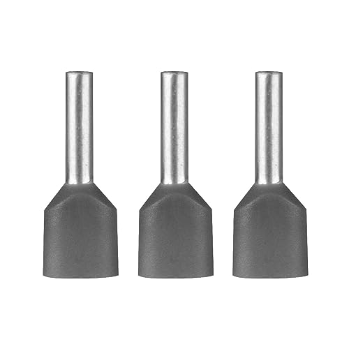 100 Stück ERKO Doppel-Aderendhülsen, Aderquerschnitt 0,75 mm2 Länge 8 mm professionelle Kabelschuhe aus galvanisch verzinktem Kupfer mit Polyamidisolierung 100 Stück ERKO Doppel-Aderendhülsen, Aderquerschnitt 0,75 mm2 Länge 8 mm professionelle Kabelschuhe aus galvanisch verzinktem Kupfer mit Polyamidisolierung von ERKO