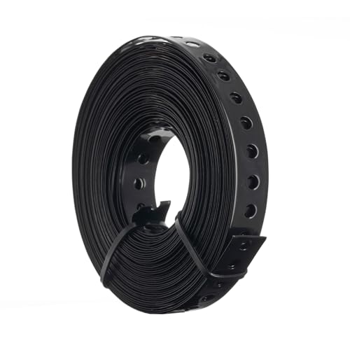 ERKO Montagelochband 19mm x 10m, verzinkt, Lochdurchmesser 6,5mm, Lochabstand 15mm, Kunststoffbeschichtet, robuste Befestigungslösung, Perforiertes Bindeband ERKO Montagelochband 19mm x 10m, verzinkt, Lochdurchmesser 6,5mm, Lochabstand 15mm, Kunststoffbeschichtet, robuste Befestigungslösung, Perforiertes Bindeband von ERKO
