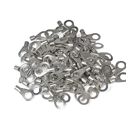 ERKO Ringkabelschuhe Set 100 Stück 0,1 ÷ 0,5mm² M2,5 Professionalle kupfer, galvanisch verzinnt, nach DIN 46234, Ohne Isolierung für Mehraderkabel Cu, schützt elektrische Verbindungen ERKO Ringkabelschuhe Set 100 Stück 0,1 ÷ 0,5mm² M2,5 Professionalle kupfer, galvanisch verzinnt, nach DIN 46234, Ohne Isolierung für Mehraderkabel Cu, schützt elektrische Verbindungen von ERKO