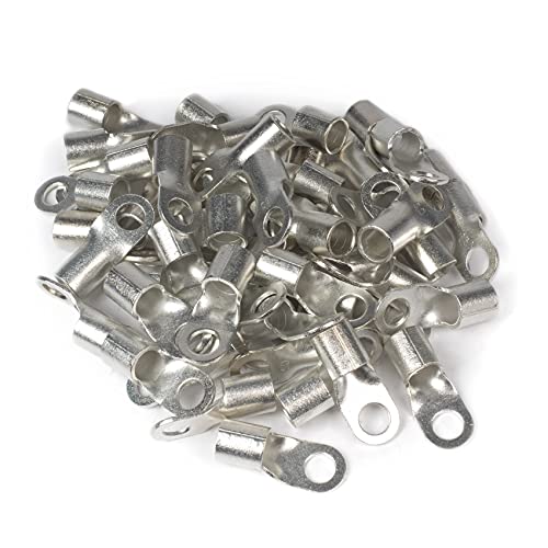 ERKO Ringkabelschuhe Set 100 Stück 1,5 ÷ 2,5mm² M6 Professionalle kupfer, galvanisch verzinnt, nach DIN 46234, Ohne Isolierung für Mehraderkabel Cu, schützt elektrische Verbindungen ERKO Ringkabelschuhe Set 100 Stück 1,5 ÷ 2,5mm² M6 Professionalle kupfer, galvanisch verzinnt, nach DIN 46234, Ohne Isolierung für Mehraderkabel Cu, schützt elektrische Verbindungen von ERKO