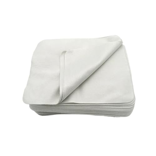 17 x 14,5 cm Mikrofaser-Wildleder-Objektivtuch zur Reinigung von Kurzsichtigkeit, Lesebrille, Sonnenbrille, Kamera, Handy, Computer-Reiniger (10 Stück/20 Stück) (10 Stück) von ERQIAO