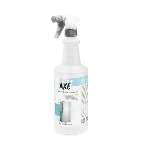 ErrecHome Axe, Enteiser und Schnellentfroster für Gefrierschränke, Kühlschränke und Gefriertruhen, 1L Flasche von ERRECHOME