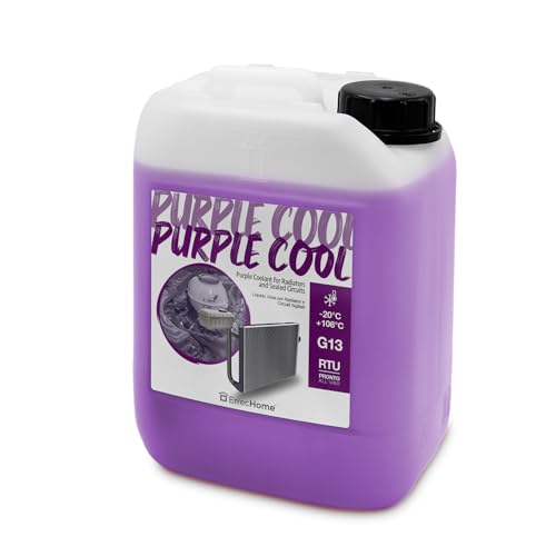 ErrecHome Purple Cool, Violette Kühlerflüssigkeit -20°C/+106°C, Frostschutzmittel G13 mit Glyzerin-Zusatzpaket, gebrauchsfertig, 5 Liter ErrecHome Purple Cool, Violette Kühlerflüssigkeit -20°C/+106°C, Frostschutzmittel G13 mit Glyzerin-Zusatzpaket, gebrauchsfertig, 5 Liter von ERRECHOME