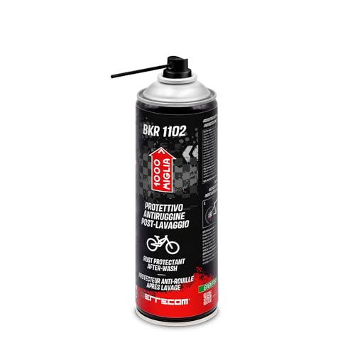 Errecom 1000 Miglia BKR 1102 Rostschutz Spray für Fahrrad zum Auftragen nach dem Spülen - 500ml, Aerosoldose von ERRECOM