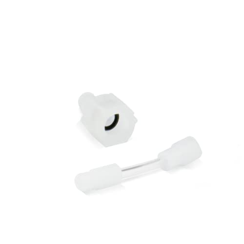 Errecom Adapter 1/4 SAE (schwarz O-Ring) + Flexschlauch zum Einbringen von Additiven in Klima- und Kälteanlagen von ERRECOM