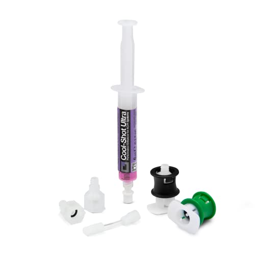 Errecom Cool-Shot Ultra, Additiv zur Wiederherstellung der ursprünglichen Leistungsfähigkeit von Klima- und Kälteanlagen und Fahrzeugklimaanlagen, 6 ml Spritze Errecom Cool-Shot Ultra, Additiv zur Wiederherstellung der ursprünglichen Leistungsfähigkeit von Klima- und Kälteanlagen und Fahrzeugklimaanlagen, 6 ml Spritze von ERRECOM