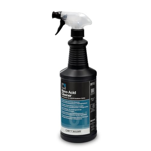 Errecom Nano Acid Cleaner, Saurer Reiniger für Außengerät der Kälte- und Klimaanlagen, gebrauchsfertig, 1L Sprühflasche Errecom Nano Acid Cleaner, Saurer Reiniger für Außengerät der Kälte- und Klimaanlagen, gebrauchsfertig, 1L Sprühflasche von ERRECOM