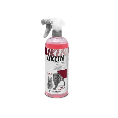 ErrecHome Uklin, Beseitigt Uringeruch von Hunden und Katzen, erzieht und hält sie ab; für harte Oberflächen, Innen- und Außenräume, 1L Flasche ErrecHome Uklin, Beseitigt Uringeruch von Hunden und Katzen, erzieht und hält sie ab; für harte Oberflächen, Innen- und Außenräume, 1L Flasche von ERRECOM