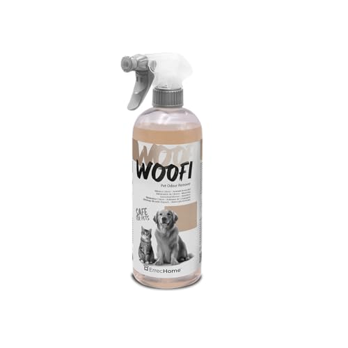 ErrecHome Woofi, Beseitigt Hunde-, Katzen- und Haustiergerüche, ideal für Textilien, Polstermöbel und harte Oberflächen,1L Flasche ErrecHome Woofi, Beseitigt Hunde-, Katzen- und Haustiergerüche, ideal für Textilien, Polstermöbel und harte Oberflächen,1L Flasche von ERRECOM