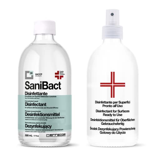 SMARTBACT 500 – Kit zur Vorbereitung von gebrauchsfertigen Desinfektionsmitteln von ERRECOM