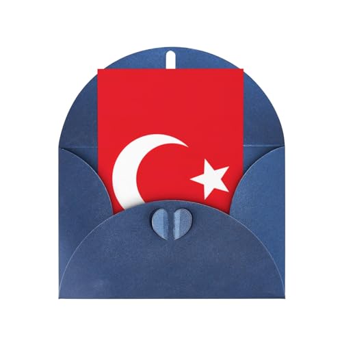 Geburtstagskarte mit Flagge der Türkei, perfekte Geburtstagskarte, Hochzeitstag, Blanko-Karten, Umschläge, Grußkarten, Notizkarten Geburtstagskarte mit Flagge der Türkei, perfekte Geburtstagskarte, Hochzeitstag, Blanko-Karten, Umschläge, Grußkarten, Notizkarten von ERSDWRE