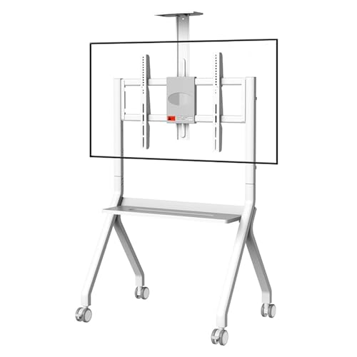 Smart Board-Ständer für 42-75 Zoll Smart Whiteboard, Boden-TV-Ständer mit Vier feststellbaren Rädern, Design für Büro, Klassenzimmer, Zuhause B,42~75INCH Smart Board-Ständer für 42-75 Zoll Smart Whiteboard, Boden-TV-Ständer mit Vier feststellbaren Rädern, Design für Büro, Klassenzimmer, Zuhause B,42~75INCH von ERSINIAN