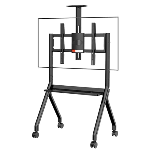 Smart Board-Ständer für 42-75 Zoll Smart Whiteboard, Boden-TV-Ständer mit Vier feststellbaren Rädern, Design für Büro, Klassenzimmer, Zuhause C,42~75INCH Smart Board-Ständer für 42-75 Zoll Smart Whiteboard, Boden-TV-Ständer mit Vier feststellbaren Rädern, Design für Büro, Klassenzimmer, Zuhause C,42~75INCH von ERSINIAN