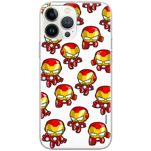 ERT GROUP Handyhülle für Apple iPhone 11 Original und offiziell Lizenziertes Marvel Muster Iron Man 031 optimal an die Form des Handy angepasst, hülle aus TPU von ERT GROUP