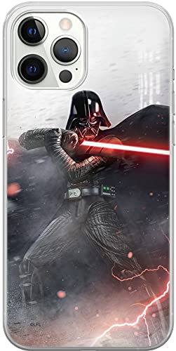 ERT GROUP Handyhülle für Apple iPhone 12/12 PRO Original und offiziell Lizenziertes Star Wars Muster Darth Vader 002 optimal an die Form des Handy angepasst, hülle aus TPU von ERT GROUP