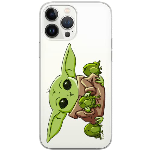 ERT GROUP Handyhülle für Apple iPhone 12 Mini Original und offiziell Lizenziertes Star Wars Muster Baby Yoda 014 optimal an die Form des Handy angepasst, teilweise transparent von ERT GROUP