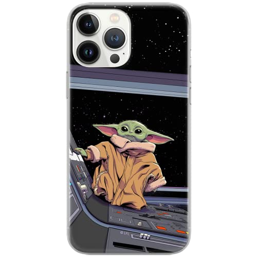ERT GROUP Handyhülle für Apple iPhone 12 Mini Original und offiziell Lizenziertes Star Wars Muster Baby Yoda 025 optimal an die Form des Handy angepasst, hülle aus TPU von ERT GROUP