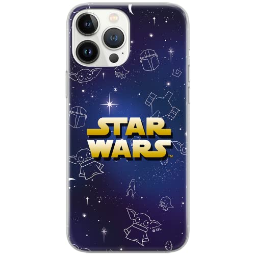 ERT GROUP Handyhülle für Apple iPhone 12 PRO MAX Original und offiziell Lizenziertes Star Wars Muster Baby Yoda 022 optimal an die Form des Handy angepasst, hülle aus TPU von ERT GROUP