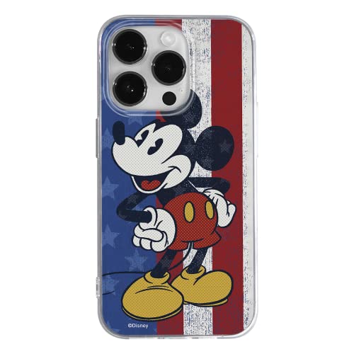 ERT GROUP Handyhülle für Apple iPhone 14 PRO MAX Original und offiziell Lizenziertes Disney Muster Mickey 021 optimal an die Form des Handy angepasst, hülle aus TPU von ERT GROUP