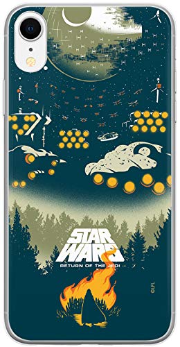 ERT GROUP Handyhülle für Apple iPhone XR Original und offiziell Lizenziertes Star Wars Muster 029 optimal an die Form des Handy angepasst, hülle aus TPU von ERT GROUP