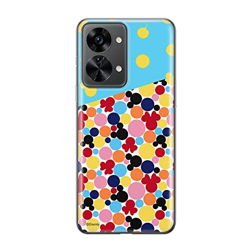 ERT GROUP Handyhülle für Oneplus Nord 2T 5G Original und offiziell Lizenziertes Disney Muster Mickey 031 optimal an die Form des Handy angepasst, hülle aus TPU von ERT GROUP