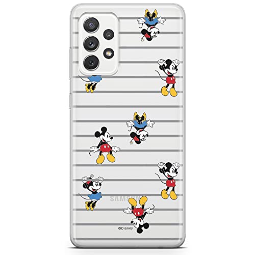 ERT GROUP Handyhülle für Samsung A33 5G Original und offiziell Lizenziertes Disney Muster Mickey & Minnie 007 optimal an die Form des Handy angepasst, teilweise transparent von ERT GROUP