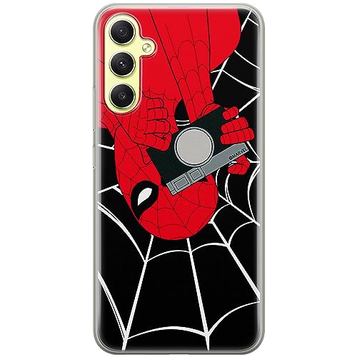 ERT GROUP Handyhülle für Samsung A34 5G Original und offiziell Lizenziertes Marvel Muster Spider Man 027 optimal an die Form des Handy angepasst, hülle aus TPU ERT GROUP Handyhülle für Samsung A34 5G Original und offiziell Lizenziertes Marvel Muster Spider Man 027 optimal an die Form des Handy angepasst, hülle aus TPU von ERT GROUP