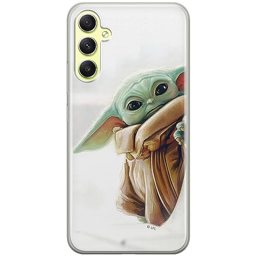 ERT GROUP Handyhülle für Samsung A34 5G Original und offiziell Lizenziertes Star Wars Muster Baby Yoda 016 optimal an die Form des Handy angepasst, hülle aus TPU von ERT GROUP