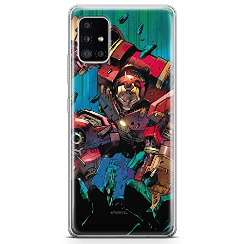 ERT GROUP Handyhülle für Samsung A51 5G Original und offiziell Lizenziertes Marvel Muster Iron Man 018 optimal an die Form des Handy angepasst, hülle aus TPU von ERT GROUP